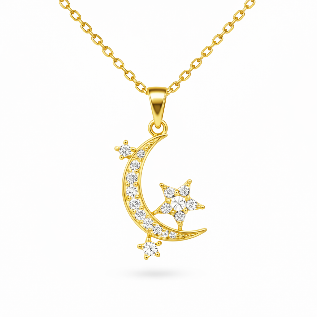 Ivée Celeste Moon Necklace