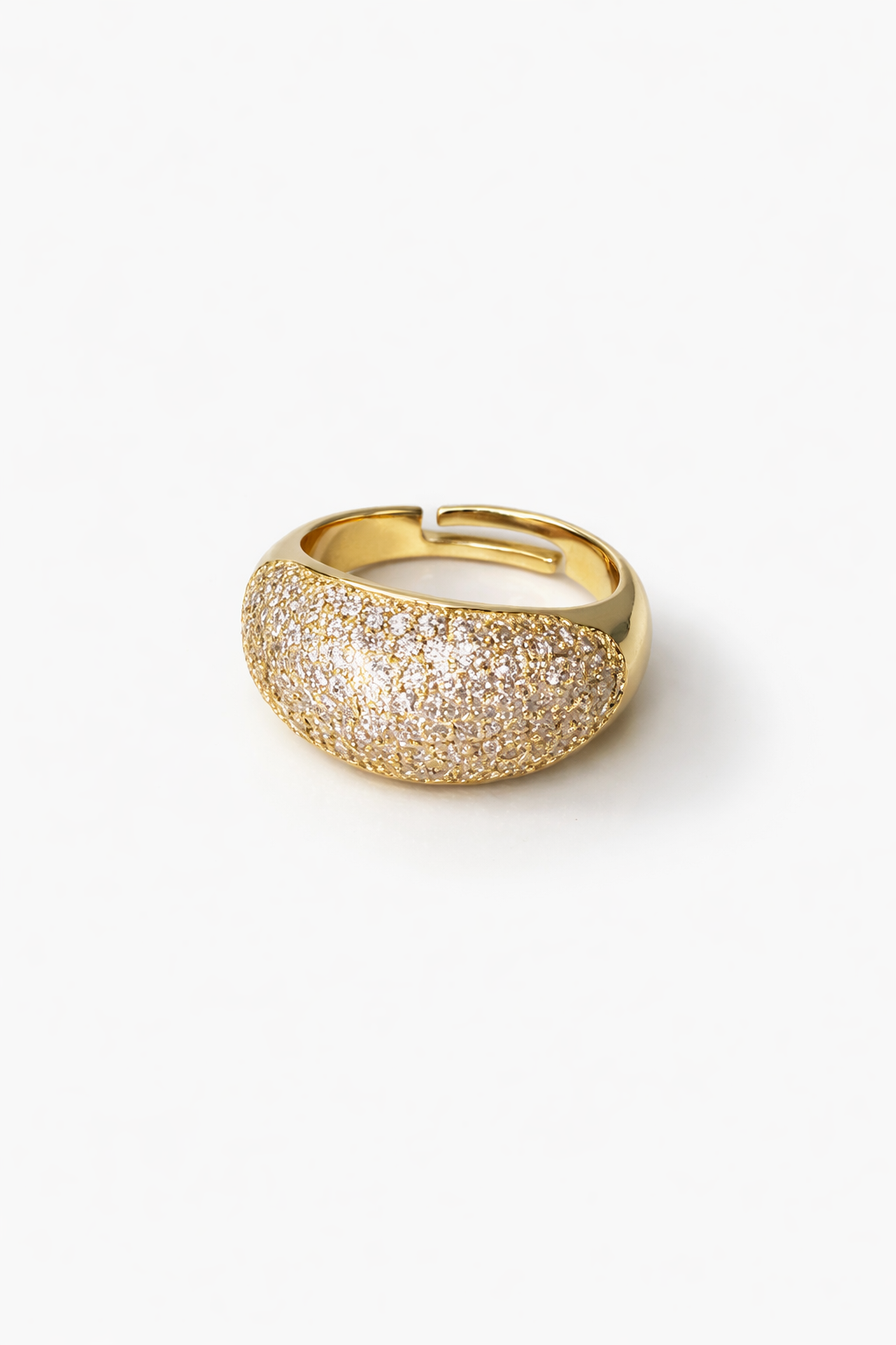 Ivée Aura Dome Pavé Ring